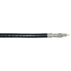 Linear Corporation 79-147-9P | Coaxial Cable, 18 AWG, Copper Clad Steel Black PVC Jacket