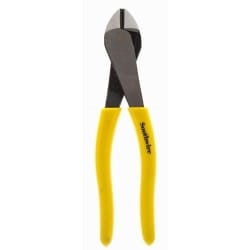Linear Corporation DCPA8 | 8" Hi-Leverage Angled Head Diagonal Cutting Pliers With Dipped Grip