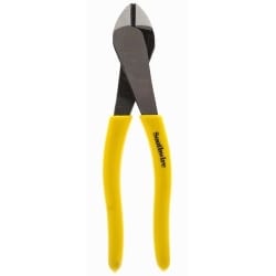 Linear Corporation DCPA8D | 8" Hi-Leverage Angled Head Diagonal Pliers With Dipped Handle