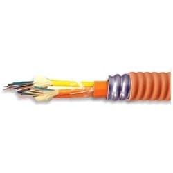 Linear Corporation L30066401 | Premises Cable, Flexible, Interlock Armored, Tight Buffer, 6-Fiber, OM1, Multimode, Orange
