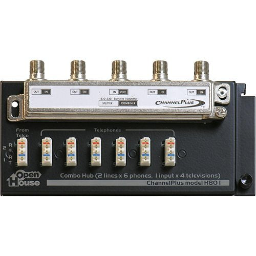 Linear H801 Combination Telephone/TV Hub