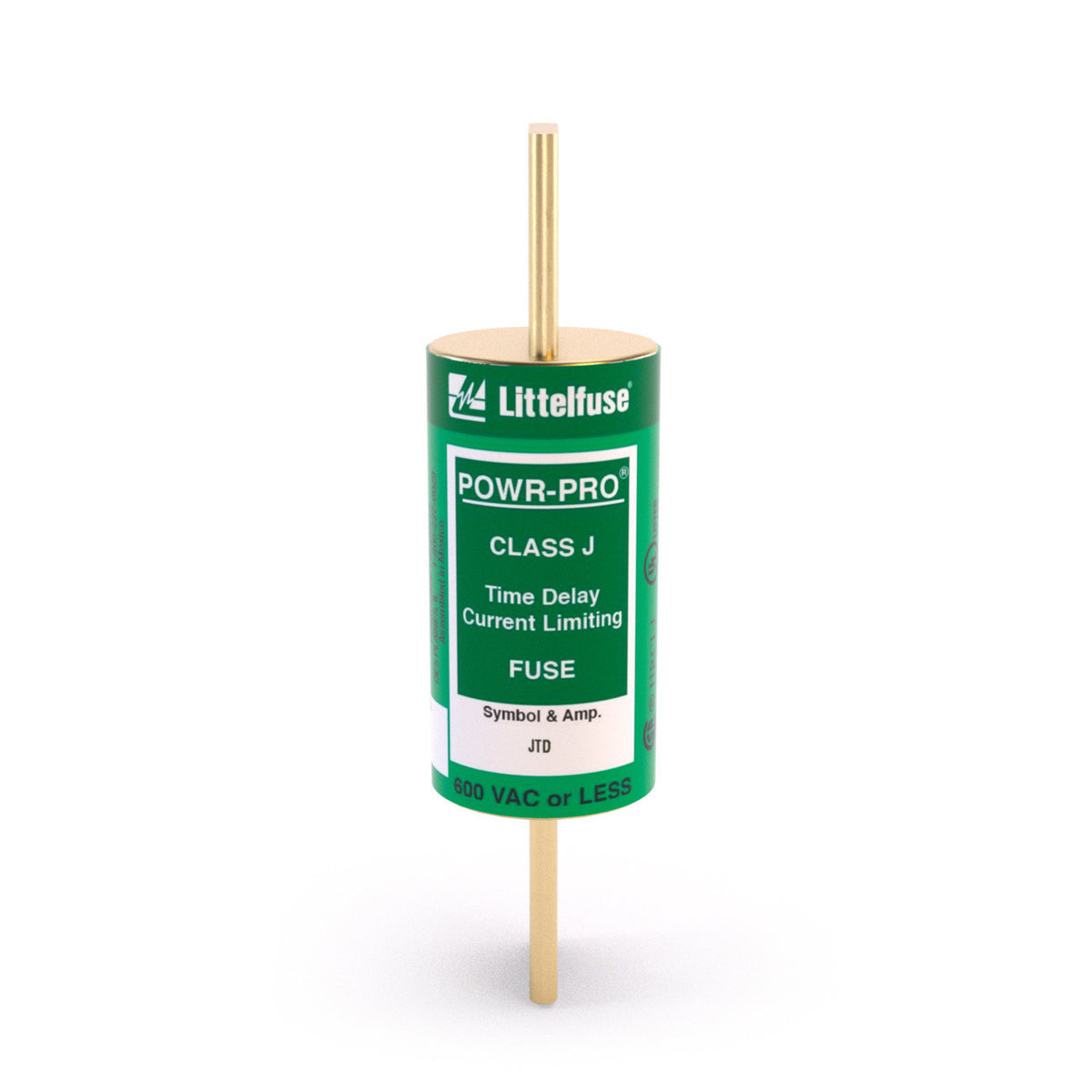 Littelfuse 0JTD200.X | UL Class J Time-Delay Fuse (600V, 200 Amps, 1 pack)