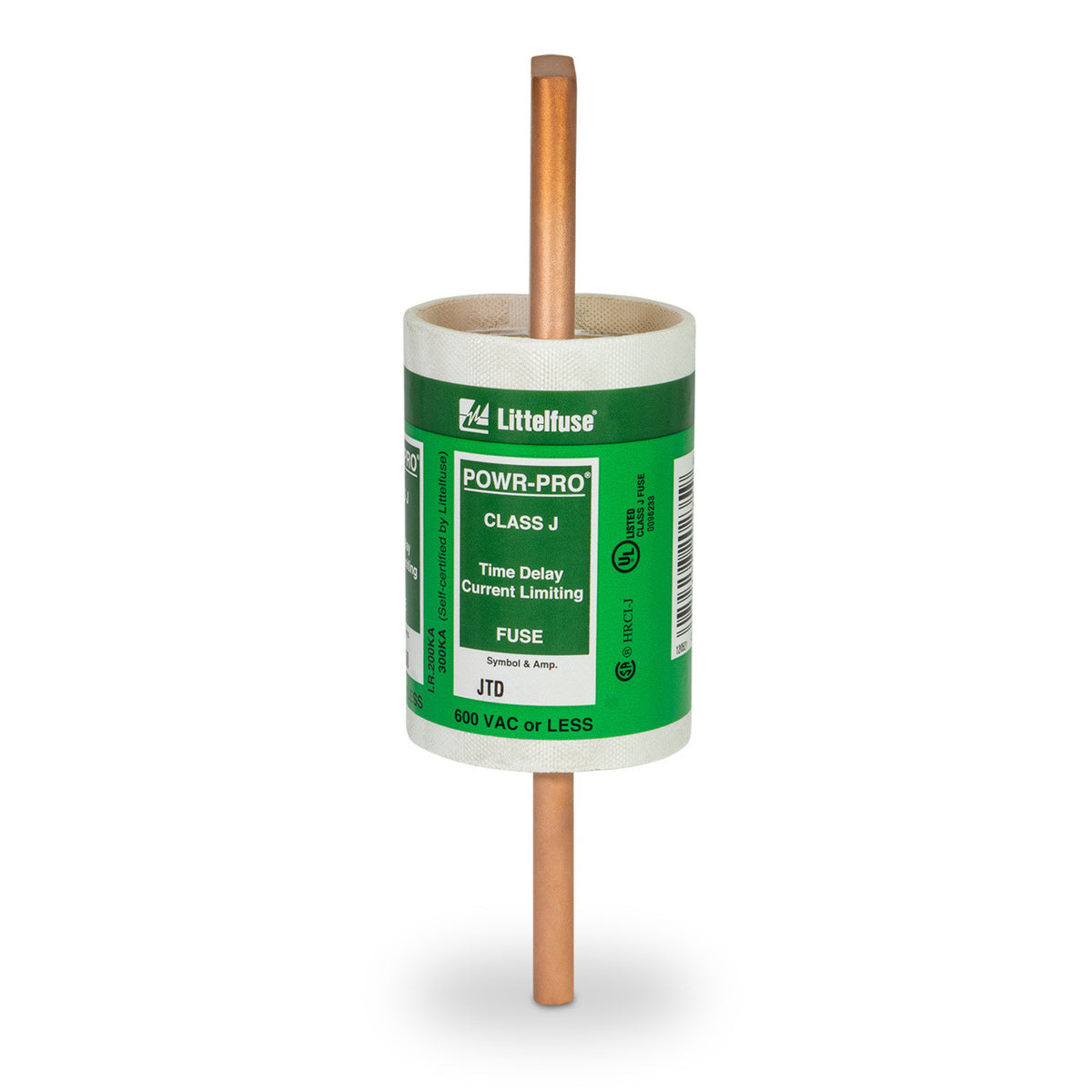 Littelfuse 0JTD400.X | UL Class J Time-Delay Fuse (600V, 400 Amps, 1 pack)