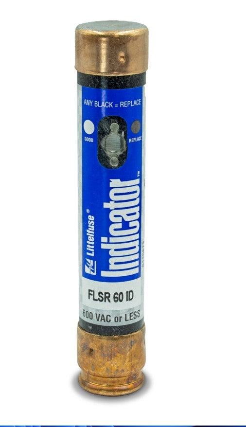 Littelfuse FLSR060ID | Fuse, Class RK5, Dual Element, Time Delay, 60 Ampere, With Indication