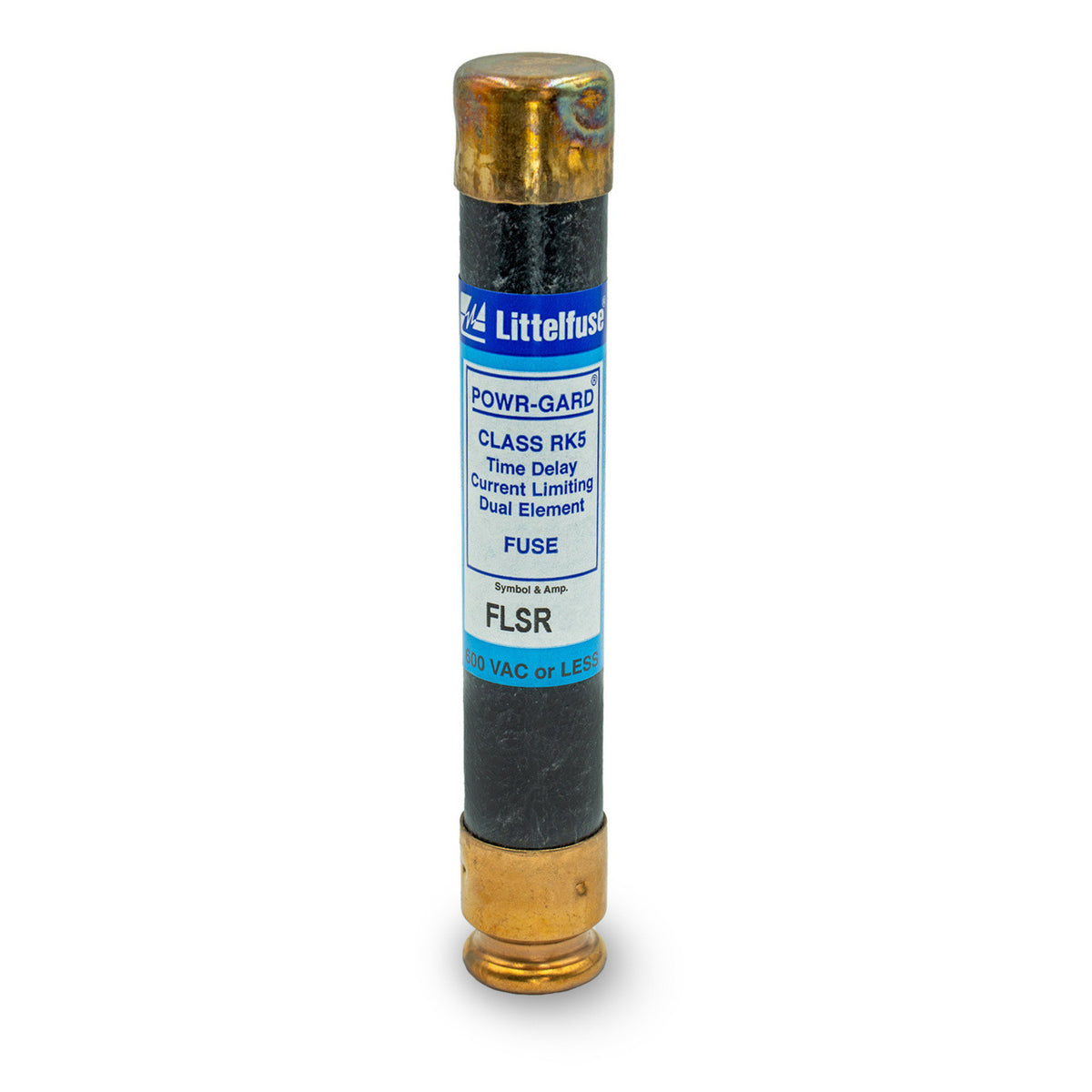 Littelfuse FLSR2.25T | UL Class RK5 Dual-Element Time-Delay Fuse (600V, 2.25 Amps, 10 pack)