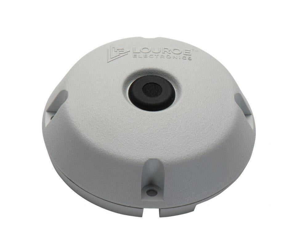 Louroe Electronics LE-070 | Omnidirectional Microphone, 12 VDC, 50 Hz–15 kHz, ABS Housing
