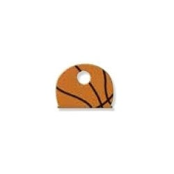 Lucky Line Products 16114 | Key Identifier Cap, Basketball, 1" Length x 3/4" Width, Vinyl, for Sports Enthusiast, 50 each per Pack
