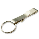 Lucky Line Products 40612 | Belt Hook, 2-7/8" Length, Nickel Plated Steel with 1-1/8" Split Ring, 12 each per Card