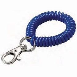 Lucky Line Products 40701 | Wrist Coil with Trigger Snap, Assorted Colors, 1/Card