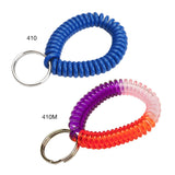 Lucky Line Products 41025 | Wrist Coil with Ring, Assorted Colors, 25/Jar