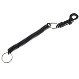 Lucky Line Products 41601 | Designer Key Coil and Clip, 10" Length with (2) 7/8" Split Ring, 1 each per Card