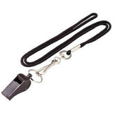 Lucky Line Products 42201 | Sports Key Lanyard and Whistle, 23" Length, Woven Nylon, 1 each per Card