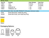 Lucky Line Products 44825 | Heavy Duty Bolt Snap Brs 25/Jr