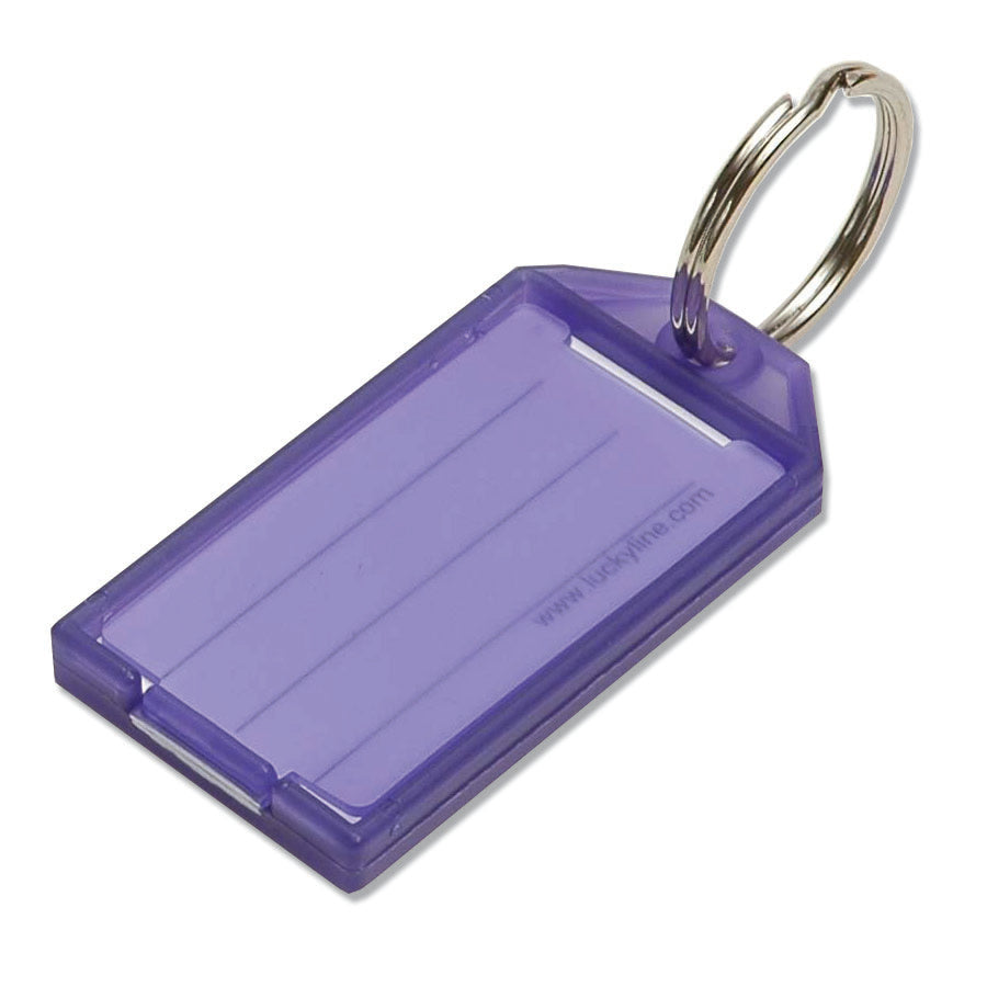 Lucky Line Products 60525 | Id Tag With Flap & Split Ring 35/Jr