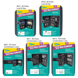 Lucky Line Products 61900 | Locking Metal Key Cabinet 40 Hook