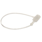 Lucky Line Products 70100 | Key Tie, Disposable, 3" Length, Nylon Plastic, Clear, for Holding Multiple Key, 1000 each per Bag