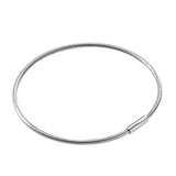 Lucky Line Products 74600 | 6" Pull-Apart Ring, Chrome-Plated Steel, 25/Box