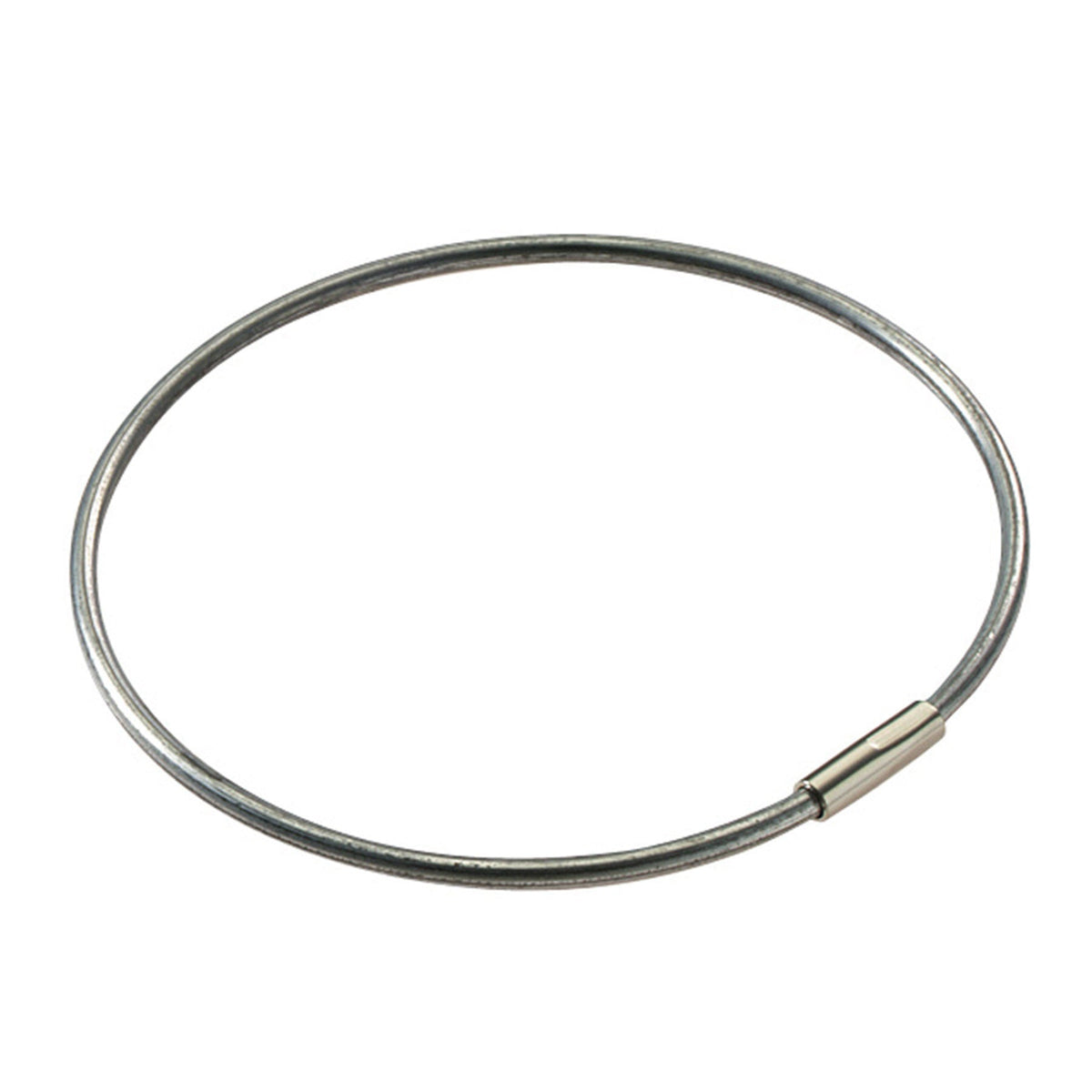 Lucky Line Products 74600 | 6" Pull-Apart Ring, Chrome-Plated Steel, 25/Box