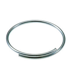 Lucky Line Products 75900 | Key Ring, Split, Give Away, 1" Diameter, Zinc Plated Steel, Silver, 1 each per Display Box
