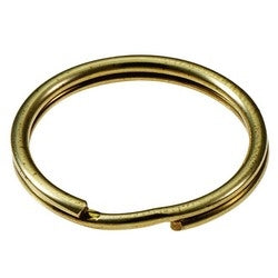 Lucky Line Products 77600 | 1-1/4" Slim Split Ring, Bright Plated Steel, 100/Pack