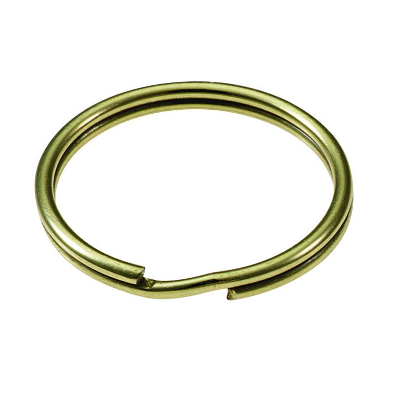 Lucky Line Products 77600 | 1-1/4" Slim Split Ring, Bright Plated Steel, 100/Pack