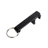 Lucky Line Products 87701 | Bottle Opener, 2-1/4" Length, Aluminum with 7/8" Split Ring, 1 each per Card