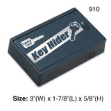 Lucky Line Products 91010 | Magnetic Key Hider, Large, 1-7/8" Length x 3" Width x 5/8" Height, Plastic, Black, 10 each per Magnetic Display Card
