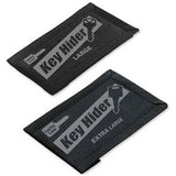 Lucky Line Products 91301 | Pouch Key Hider, Extra Large, 2-3/4" Width x 4" Length x 1/8" Thickness, Nylon, Black, 1 each per Card