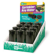 Lucky Line Products 91961 | Sprinkler Key Hider Display, 8" Width x 10" Depth x 14" Height, Molded Plastic, 12 each per Counter Display