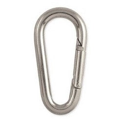 Lucky Line Products A501C | Key Interlocking Snap, 200 Lb, 2-3/8" Length x 1-1/4" Width, Steel, Zinc Plated, Carded