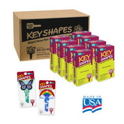 Lucky Line Products B100 | Butterfies & Rainbows Key Shapes 4Skus/20Pcs