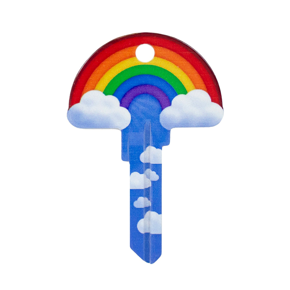 Lucky Line Products B148K | Rainbow Kwikset Key Shapes