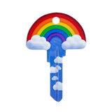 Lucky Line Products B148K | Rainbow Kwikset Key Shapes