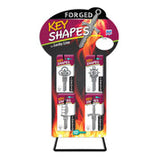 Lucky Line Products B300 | Forged Key Display 8 Skus 40 Pcs