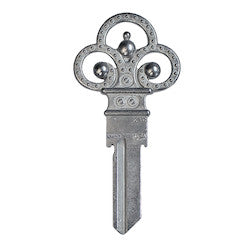 Lucky Line Products B303K | Forged Skeleton Key, Kwikset Key Shape