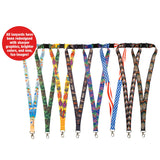 Lucky Line Products C202 | Key Lanyard, Designer, Camo, 17-1/2" Length x 3/4" Width, Polyester