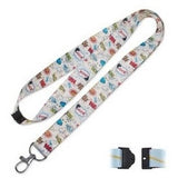 Lucky Line Products C203 | Key Lanyard, Designer, Comic, 17-1/2" Length x 3/4" Width, Polyester