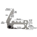 Lucky Line Products U1011 | Primo 12-in-1 Multi-Tool, 1/Pack