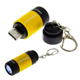 Lucky Line Products U11280 | USB Torch Light, Yellow, 1/Pack
