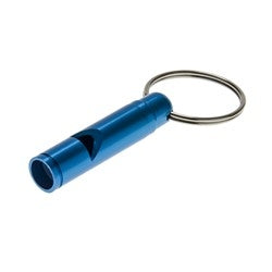 Lucky Line Products U12830 | Bullet Whistle Keychain, Blue, 1/Pack
