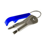 Lucky Line Products U13230 | Pocket Tool Keychain, Blue, 1/Pack