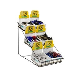 Lucky Line Products U34006 | UtiliCarry Display Box, Counter Rack