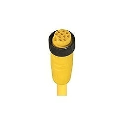 Lumberg Automation 500001275 | Cord Set, 18 AWG, Mini Female Straight Connector, 30 ft. L