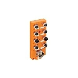 Lumberg Automation 600000128 | Distribution Module, 8-Port, Plastic, TPU Housing