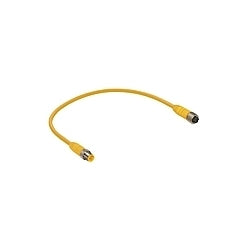 Lumberg Automation 600000815 | Cordset, Double-end; Single Keyway; Straight; 16.4 ft. cable