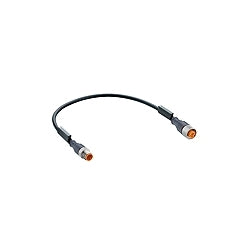 Lumberg Automation 600003149 | Cord Set, 0.34 sq. mm, 1m L, PUR Jacket, 0.185 in. Dia Cable
