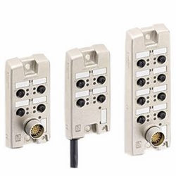 Lumberg Automation 934761002 | Distribution Module, 1.5 A, 24 VDC, Gray Metallic, 4 -Port
