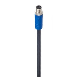 Lumberg Automation 934851005 | Cordset, Male Straight, 2m L, Black, Unshielded, 1.5 sq. mm