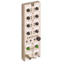 Lumberg Automation 934879007 | Digital I/O Device, 8 -Port, 120 mA, Metal Housing
