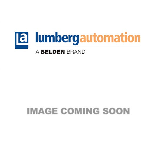 Lumberg Automation 600002628 | M12 Micro Receptacle, 8-Pole Male, Rear Mount